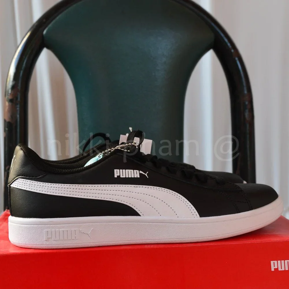 Puma Men's Smash V2 in black - Picture 3 of 6